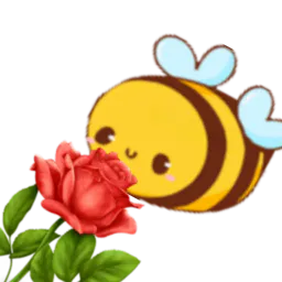 :Abeille_fleur: