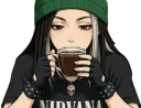 :Krist_drink_cafe_: