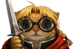:Edward_chat_lunette_epee: