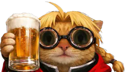 :Chat_Edward_lunette_biere: