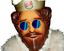 :Burger_king_lunette_bleu: