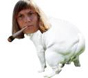 :Greta_caca_fumant_: