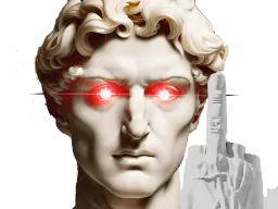 :Greek_God_Middle_Finger_Chad: