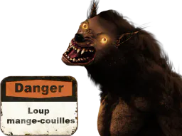 :Loup-mange-couilles: