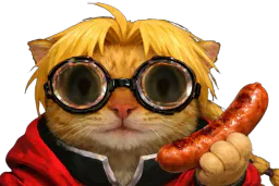 :Edward_chat_lunette_saucisse: