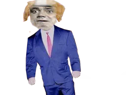 :Chien_bourdon_en_costume: