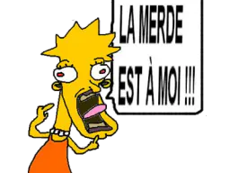 :Lisa_scato: