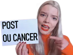 :AnyaPostouCancer: