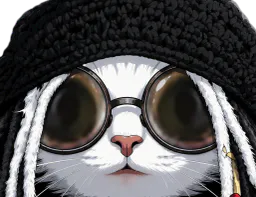 :Krist_chat_rasta_lunettes_: