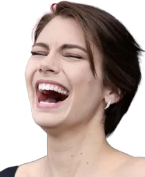 :Lauren_cohan_rire:
