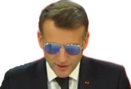 :Macron_lunettes_soleil: