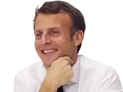:Macron_menton: