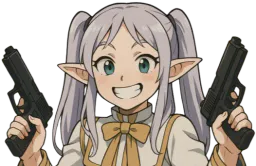 :Frieren_pistolet_sourire: