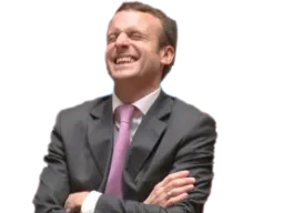 :Macron_rire_bras: