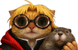 :Edward_chat_lunette_ragondin: