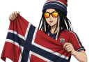 :Krist_foot_Norvege: