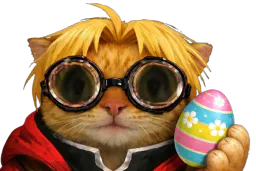 :Edward_chat_lunette_paque: