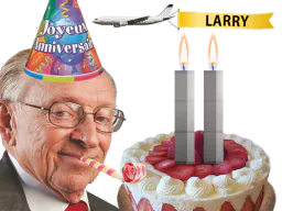 :Larryniversaire: