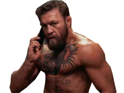 :Conor_McGregor_fache_telephone: