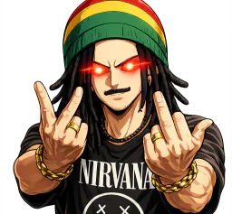 :Krist_rasta_gitan: