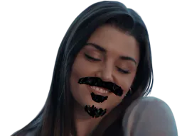 :meuf_moustache: