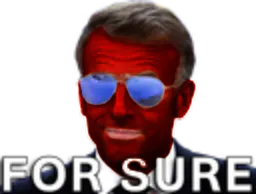 :Macron_noir_sure: