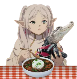 :Frieren_mange_croco: