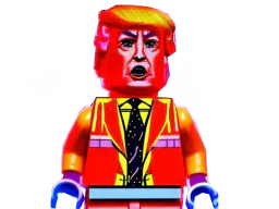 :Trump_Lego_cyberpunk_: